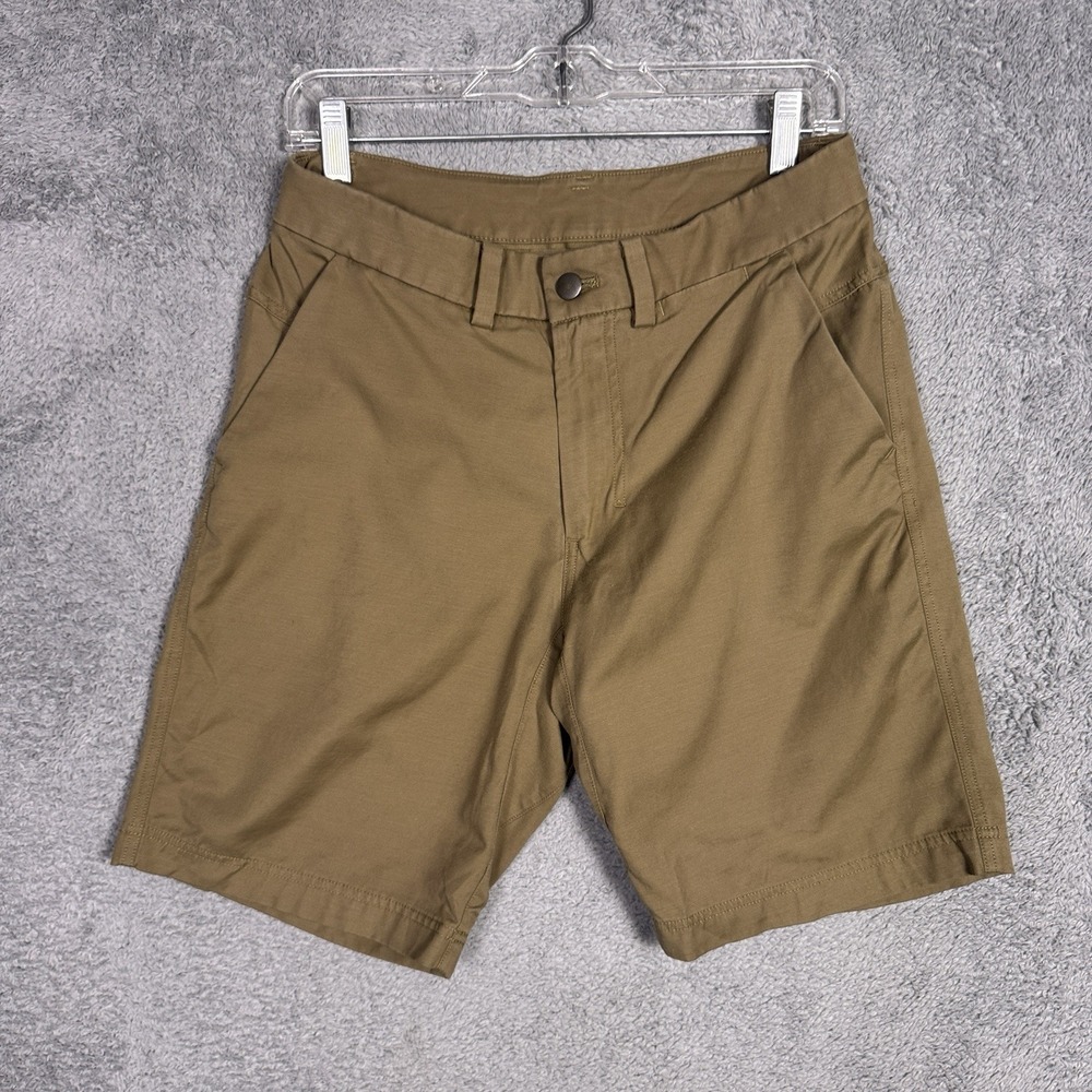 Lululemon ABC Shorts Mens 30x9 Classic Warpstreme LM7BMIS Brown Preppy Chino